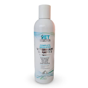 VET SELECTION VETERINARY SHAMPOO Universāls medicīniskais šampūns 250ml